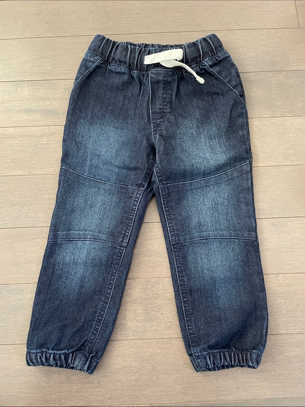 Carter's Dark Blue Elastic Waist Denim Joggers